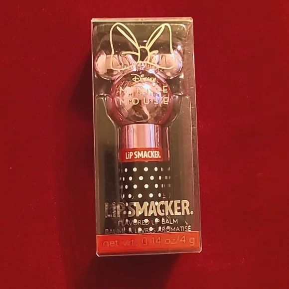 Disney Lip smacker Minnie Chrome Mouse signature Flavored Lip Balm cotton candy - Picture 1 of 2